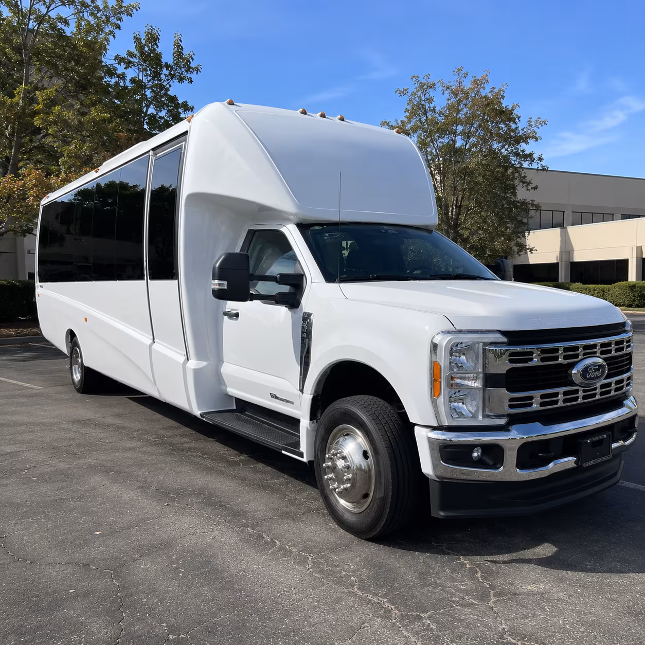 davis square and harvard square shows are built for a minibus