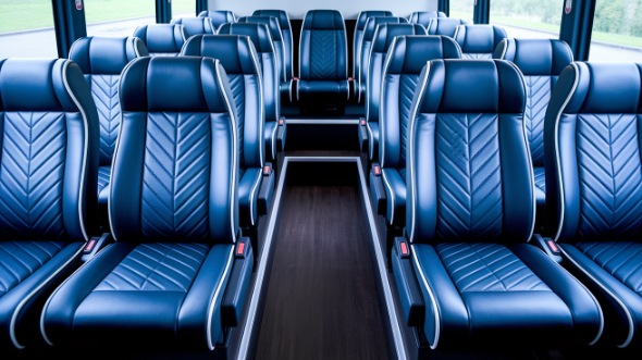 somerville 25 passenger minibus inside