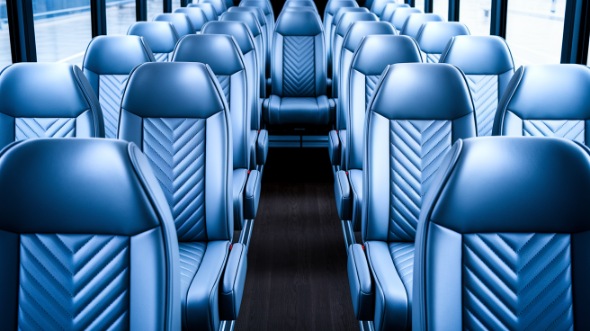 somerville 28 passenger minibus inside