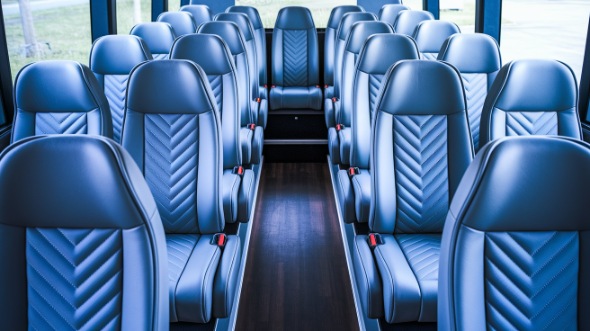 somerville 30 passenger minibus inside