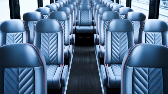 somerville 35 passenger minibus inside