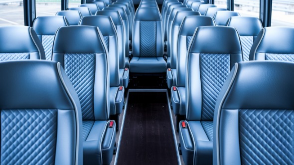 somerville 35 passenger minibus interior