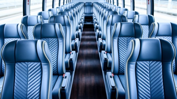somerville 50 passenger charter bus interior