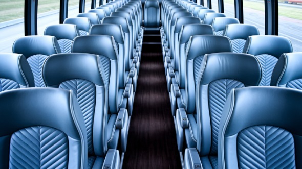 somerville 56 passenger charter bus interior