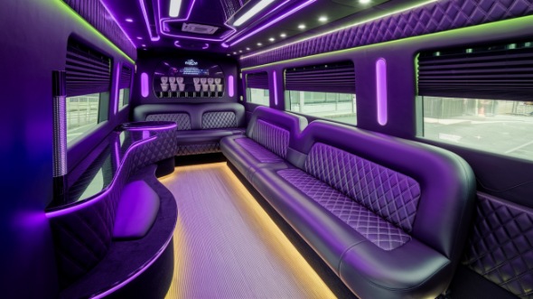 somerville party bus rental inside