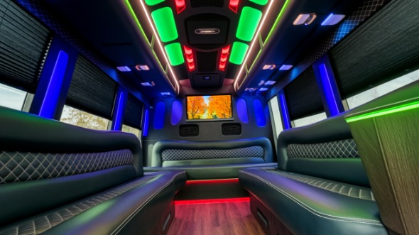 somerville sprinter limo rental interior