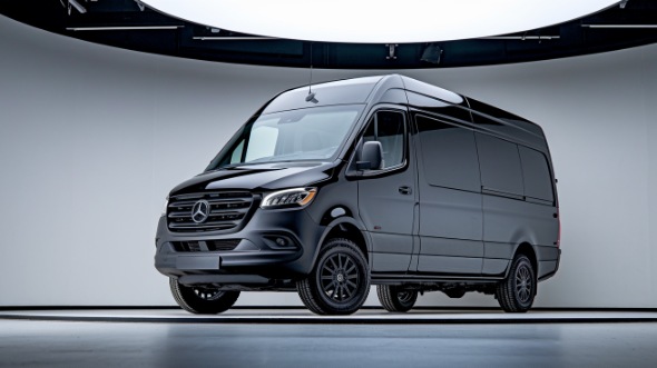 somerville sprinter van with driver